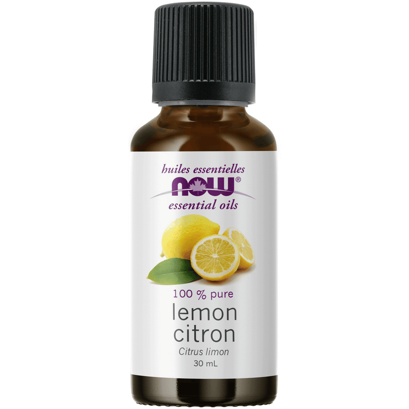NOW Lemon Oil (Citrus limon)30mL - Five Natural