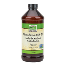 NOW Macadamia Nut Oil 100% Pure 473mL - Five Natural