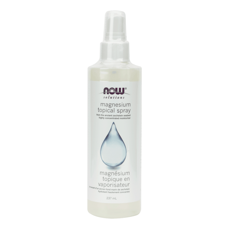 NOW Magnesium Topical Spray 237mL - Five Natural