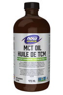 NOW MCT Oil 100% pure (glass) 473mL - Five Natural