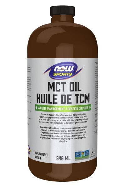 NOW MCT Oil 100% pure (glass) 946mL - Five Natural