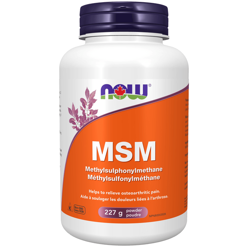NOW MSM Pure Powder 227g - Five Natural