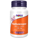 NOW Nattokinase 100mg 2000 FU 60 Veg Capsules - Five Natural