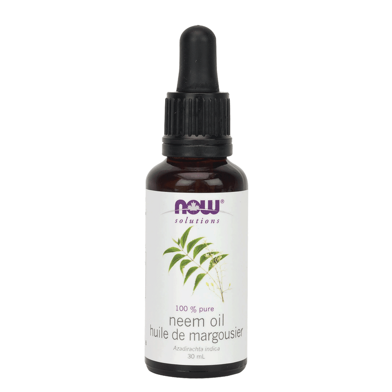 NOW Neem Oil, Pure 30mL - Five Natural