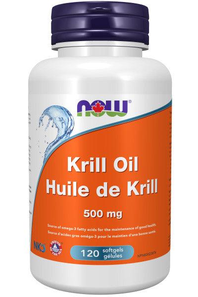 NOW Neptune Krill Oil 500mg 120 Softgels - Five Natural
