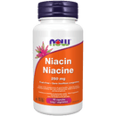 NOW Niacin Flush Free 250mg 90 Veg Capsules - Five Natural