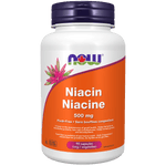 NOW Niacin Flush Free 500mg 90 Veg Capsules - Five Natural