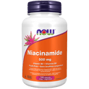 NOW Niacinamide 500mg 100 Capsules - Five Natural