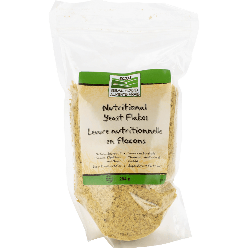 NOW Nutritional Yeast Flakes 284g - Five Natural