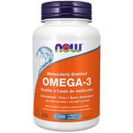 NOW Omega-3 1000mg 100 Softgels - Five Natural