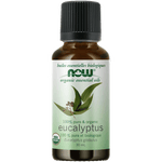 NOW Organic Eucalyptus Oil (Eucalyptus globulus)30mL - Five Natural