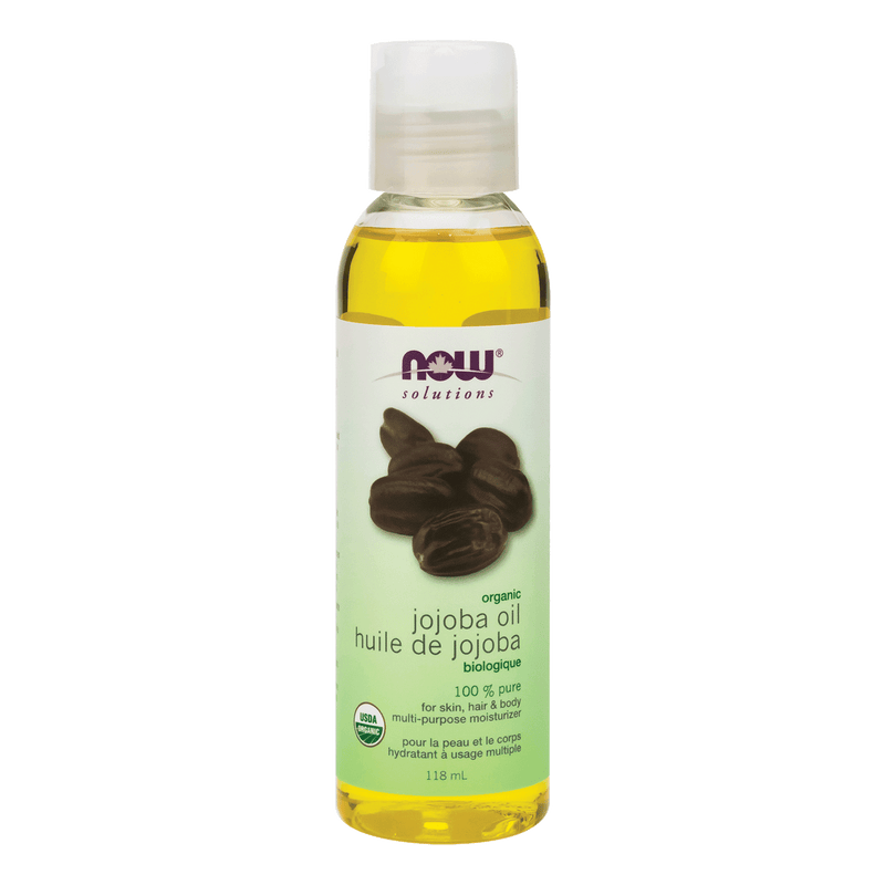 NOW Organic Jojoba Oil 118mL - Five Natural