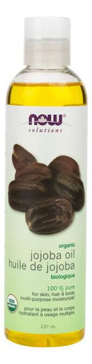 NOW Organic Jojoba Oil 237mL - Five Natural