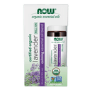 NOW Organic Lavender Essential Oil Roll-On 10mL - Five Natural