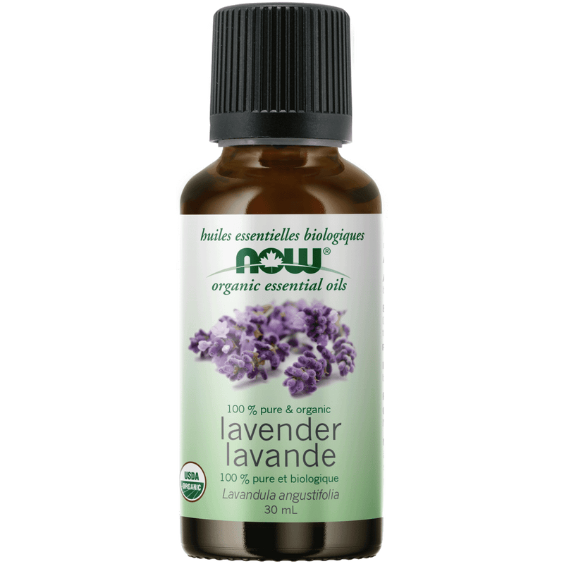 NOW Organic Lavender Oil (Lavandula angustifolia)30mL - Five Natural