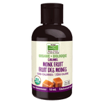 NOW Organic Monk Fruit Liquid Sweetener Caramel 53mL - Five Natural