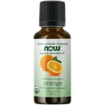 NOW Organic Orange Oil (Citrus sinensis)30mL - Five Natural