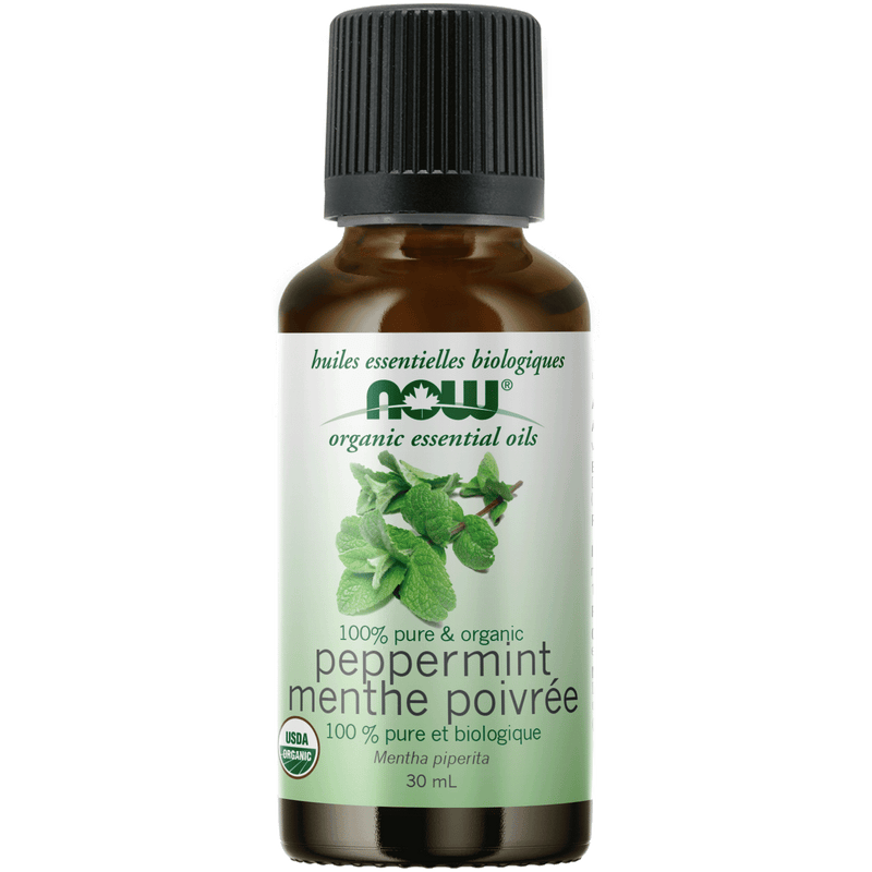 NOW Organic Peppermint Oil (Mentha piperita)30mL - Five Natural