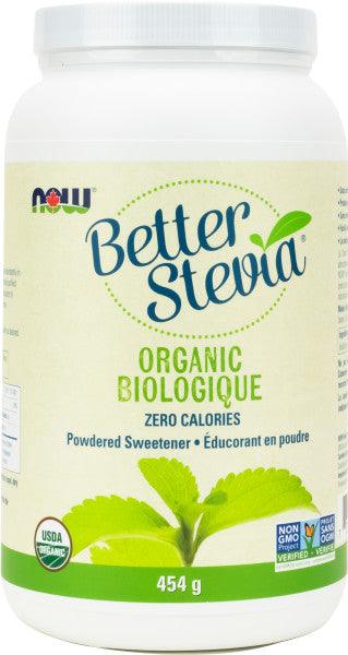 NOW Organic Stevia Extract Powder 454g - Five Natural