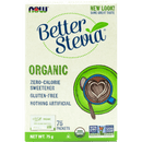 NOW Organic Stevia with Inulin 1g 75 Packets - Five Natural