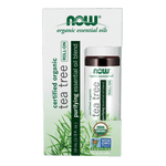 NOW Organic Tea Tree Essential Oil Roll-On 10mL - Five Natural
