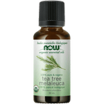 NOW Organic Tea Tree Oil (Melaleuca alternifolia)30mL - Five Natural