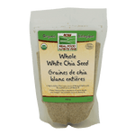 NOW Organic Whole White Chia Seed 400g - Five Natural