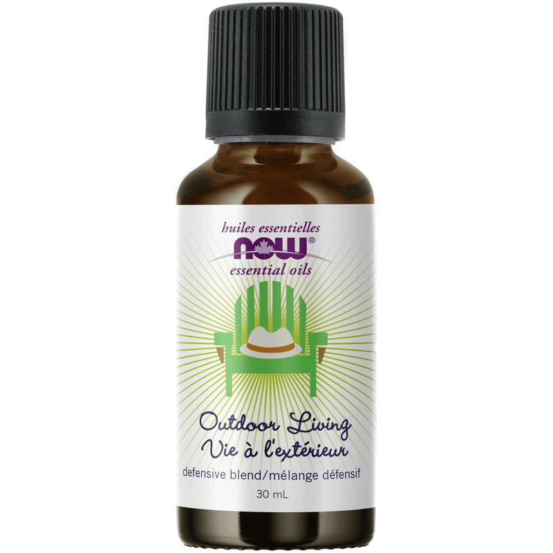 NOW Outdoor Living Essential Oil Blend 30mL - Five Natural