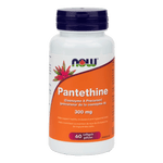 NOW Pantethine 300mg 60 Softgels - Five Natural