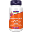 NOW Pantothenic Acid 500mg 100 Capsules - Five Natural