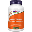 NOW Papaya Enzyme Chewable 180 Lozenges - Five Natural