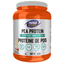 NOW Pea Protein, Non-GMO Vegan, Vanilla Toffee 907g - Five Natural