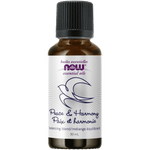 NOW Peace & Harmony Essential Oil Blend 30mL - Five Natural