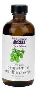 NOW Peppermint Oil (Mentha piperita)118mL - Five Natural