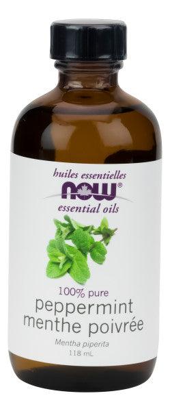 NOW Peppermint Oil (Mentha piperita)118mL - Five Natural