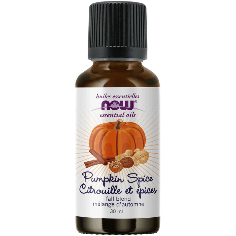 NOW Pumpkin Spice Essential Oil Blend 30mL - Five Natural