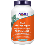 NOW Red Mineral Algae (Vegetarian/Vegan) 180 Veg Capsules - Five Natural