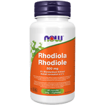 NOW Rhodiola (Arctic Root) 500mg 60 Veg Capsules - Five Natural