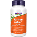 NOW Saffron 50mg 60 Veg Capsules - Five Natural