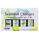 NOW Seasonal Changes Essential Oils Kit 4x10mL - Five Natural