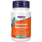 NOW Selenium 100mcg (yeastfree) 100 Tablets - Five Natural