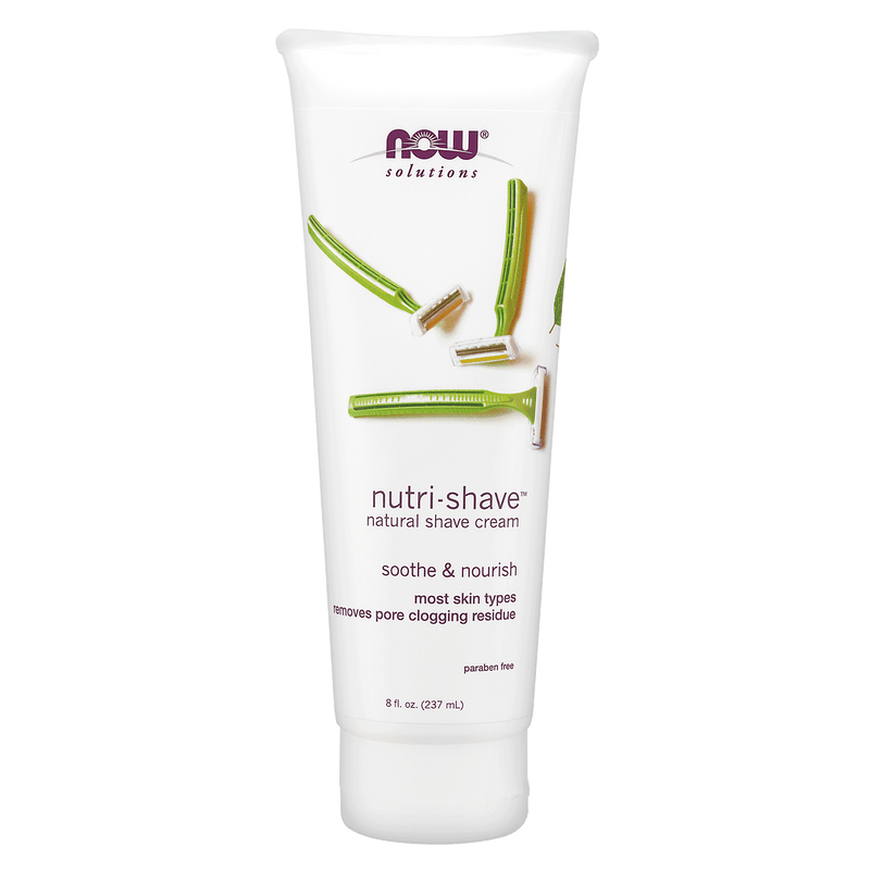 NOW Shaving Gel 237mL - Five Natural