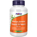 NOW Siberian Ginseng 500mg 100 Veg Capsules - Five Natural