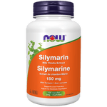 NOW Silymarin Milk Thistle Extract 150mg 120 Veg Capsules - Five Natural