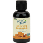 NOW Stevia Liquid Extract (English Toffee) 60mL - Five Natural