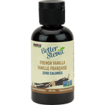 NOW Stevia Liquid Extract (French Vanilla) 60mL - Five Natural