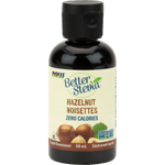 NOW Stevia Liquid Extract (Hazelnut) 60mL - Five Natural