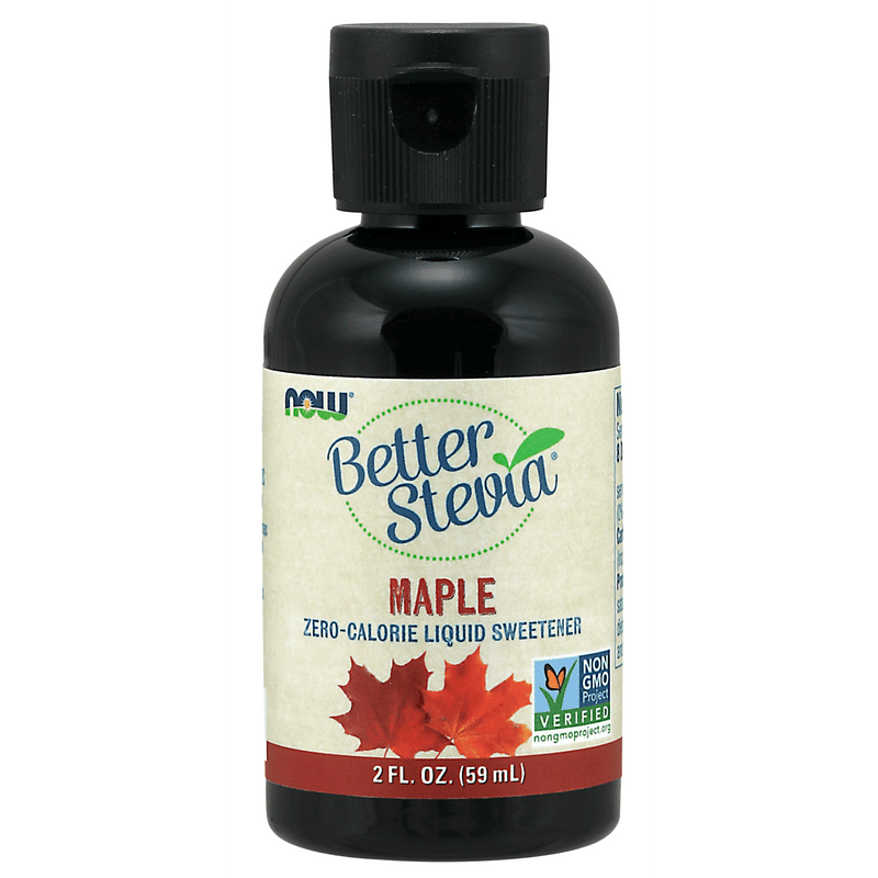 NOW Stevia Liquid Extract (Maple) 60mL - Five Natural
