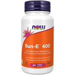 NOW SUN E-400 IU (Non-GMO Sunflower) 60 Softgels - Five Natural