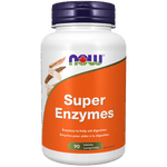 NOW Super Enzymes 90 Tablets - Five Natural